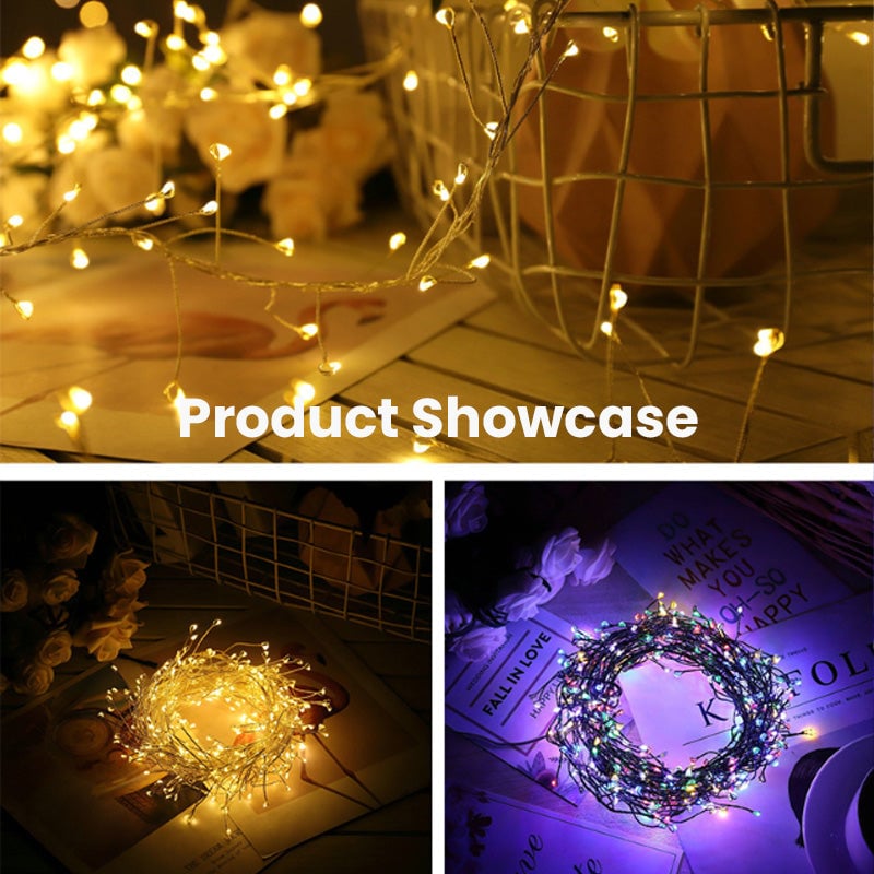 ✨✨LAST DAY SALE 49% OFF!!✨✨Copper Wire Firecracker Light String