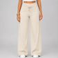 💥Flash Sale💥Women's High Waist Wide Leg Trousers – Adjustable Drawstring, Soft Stretch & Breathable
