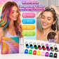 🎄 Holiday Gift Picks 🎁✨12-Color Temporary Hair Chalk Applicator Set for Kids & Adults