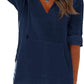 🏝️Summer Hot Sale 50% OFF👗Women's Beach Pocketed Hooded Shirt Top