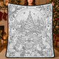🎄Christmas Essentials Only £15.99✨ DIY Christmas Drawing Blanket with 24 Washable Markers