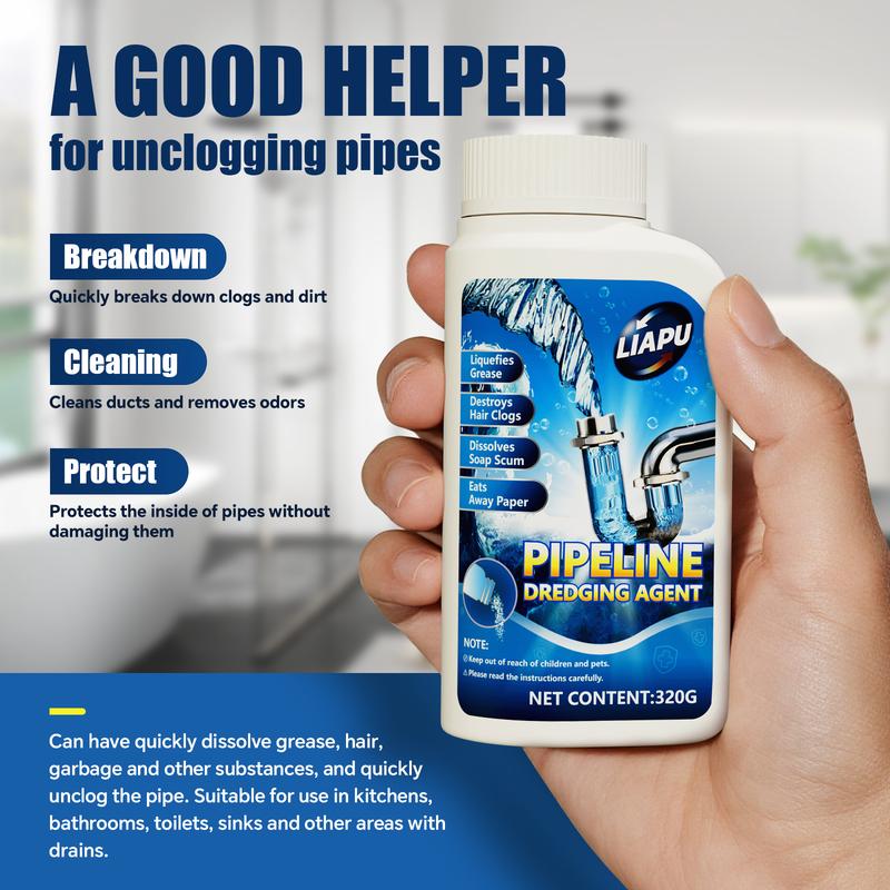 🚽 LIMITED-TIME 50% OFF! ✨ Multifunctional Pipe Unblocker – Clog Removal, Odor Elimination, Safe 🔧