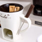 🎄Christmas Sale 50% OFF🍫 Handmade Chocolate Melting Mug🎁The Cozy Fondue Experience