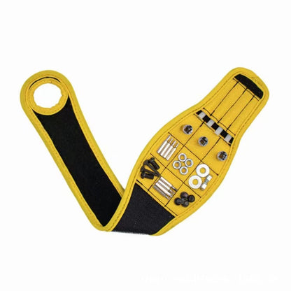 🏆 Last Day Deal £9.99 🔥Magnetic Wristband Glove For Tools Screws And Nails