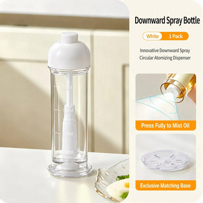 🔥BUY 2 GET 1 FREE🫒 Downward Oil Sprayer – Fine Mist Cooking Spray Bottle for Air Fryers & Salads