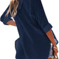 🏝️Summer Hot Sale 50% OFF👗Women's Beach Pocketed Hooded Shirt Top