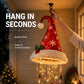 ✨Lighted Santa Hat Hanging Chandelier – Make Christmas Glow
