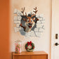 🎁Christmas Sale - Only £5.99🎄🎅 3D Christmas Wall Stickers – Creative Holiday Home Decor