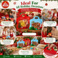 🎅 Christmas Self-Seal Treat Bags – 🎁 Resealable Gift Bags for Cookies & Chocolates