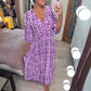 🔥Summer Hot Sale 60% OFF🌸Bohemian Casual Print V-neck Long Dress
