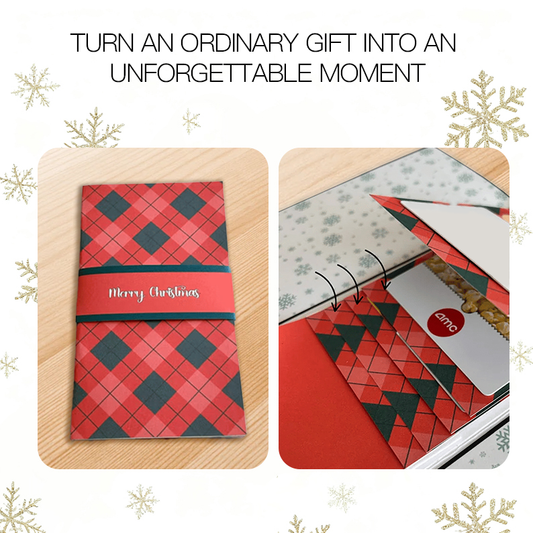 🏆Flash Sale⚡50K+ SOLD! Almost Gone-🎅Handmade Christmas gift card booklet