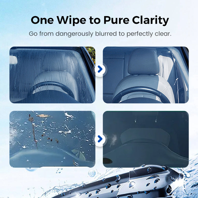⏳Limited Time Buy 2 Get 1 Free🔥 Auto Glass Side Window Oil Film Removal Cleaner