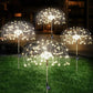 ✨Last Day Sale - 50% OFF🔥Waterproof Solar Garden Fireworks Lamp