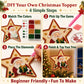 🎄 Holiday Favorites - Buy 2 Get 1 Free🎁DIY Christmas Tree Topper – Festive Holiday Tree Decoration Craft Kit