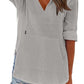 🏝️Summer Hot Sale 50% OFF👗Women's Beach Pocketed Hooded Shirt Top