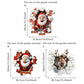 🎁Christmas Sale - Only £5.99🎄🎅 3D Christmas Wall Stickers – Creative Holiday Home Decor