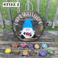 Season Promotion🌟Your Year-Round Festival of Creativity!🎄Interchangeable Wooden Gnome Welcome Sign🎈