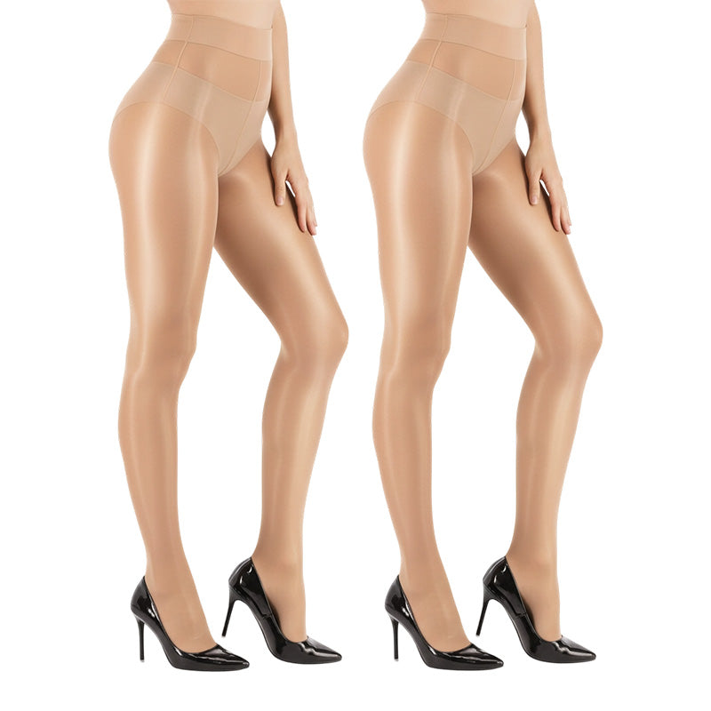 🏆 BUY 1 GET 1 FREE! 🔥 Women’s Sheer Tights – High-Waisted Transparent Shiny Pantyhose for Party & Daily Wear