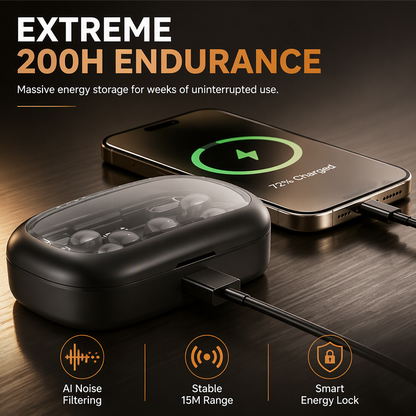 🎀 Gift-Worthy Favorites 💝🎧2-in-1 Wireless Earbuds – Open-Ear Sports & Mini Sleep Bluetooth Headphones