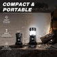 🔦Xmas Sale - 50% OFF☀️ 2-in-1 Solar Camping Light – LED Lantern & Portable Flashlight with USB Phone Charger