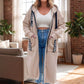 🍂 Women’s Hooded Long Sweatshirt – 🧥 Relaxed Fit Pullover Top for Autumn & Winter