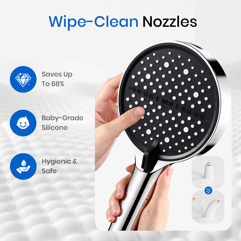 🎯 Deal of the Day ✨High-Pressure Adjustable Shower Head – Powerful Rainfall Showerhead for Home
