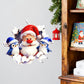 🎁Christmas Sale - Only £5.99🎄🎅 3D Christmas Wall Stickers – Creative Holiday Home Decor