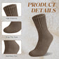 5 Pairs Women's Solid Mid-calf Socks
