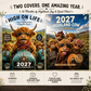 🔥2027 Funny Highland Cow Wall Calendar | A4 Hanging Calendar |