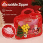 🎅 Christmas Self-Seal Treat Bags – 🎁 Resealable Gift Bags for Cookies & Chocolates