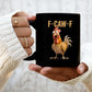 🔥LAST DAY SALE 50% OFF!!🏆Flash Sale⚡50K+ SOLD! Almost Gone💥F-Caw-F Funny Chicken Mug