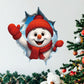 🎁Christmas Sale - Only £5.99🎄🎅 3D Christmas Wall Stickers – Creative Holiday Home Decor