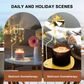 💰 Instant Discount ⏳Magnetic Rotating Candle Holder Tray For Elegant Home Decor