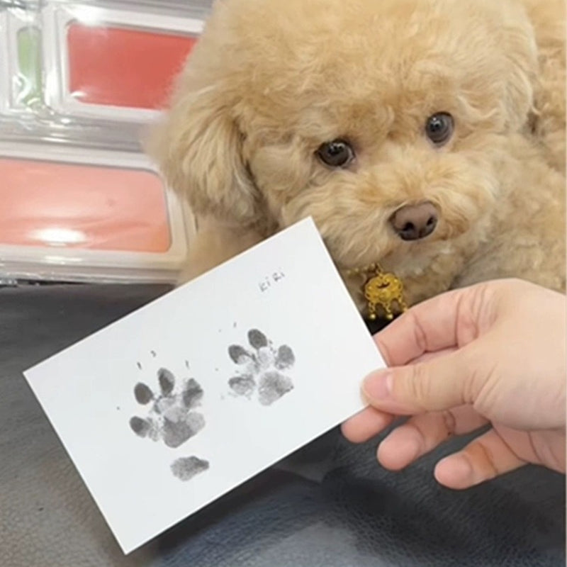 🔥Buy Two Get One Free - 3pcs⭐Pet Paw Print Kit for Dogs & Cats Keepsake Memories