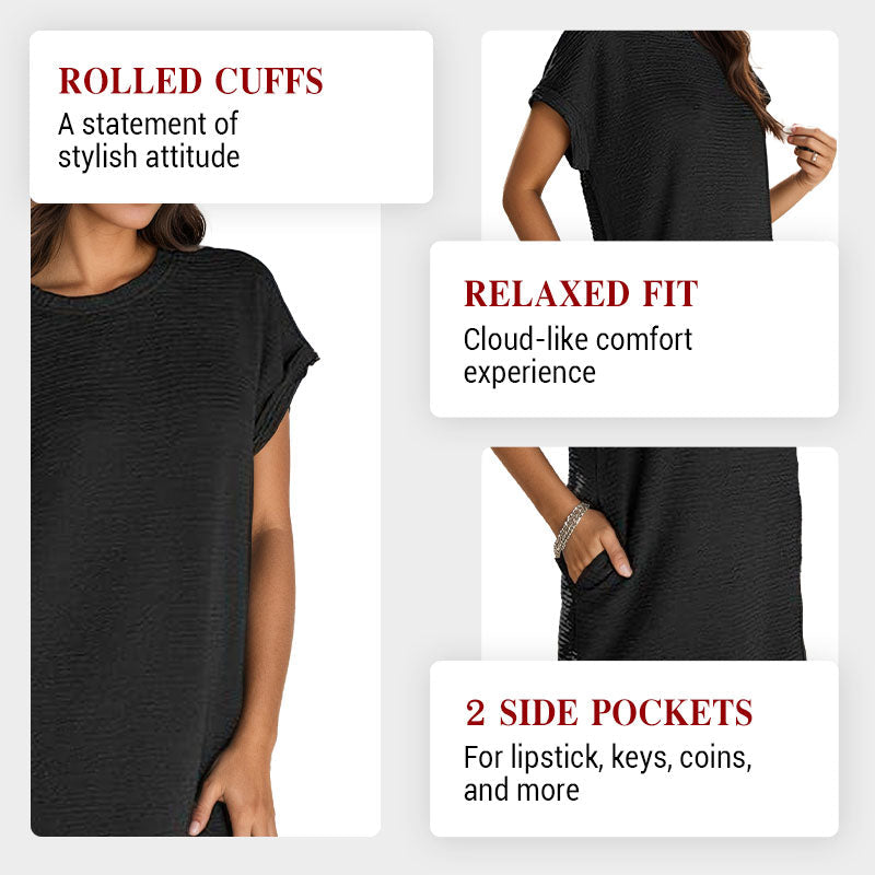 💃2026 Best Seller | Women's Relaxed Pocket Dress