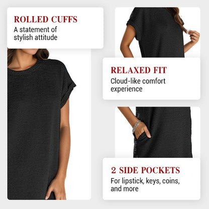 💃2026 Best Seller | Women's Relaxed Pocket Dress