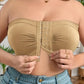🌞Summer Sale 50% OFF🔥👚Plus Size Strapless Front Buckle Breathable Bra