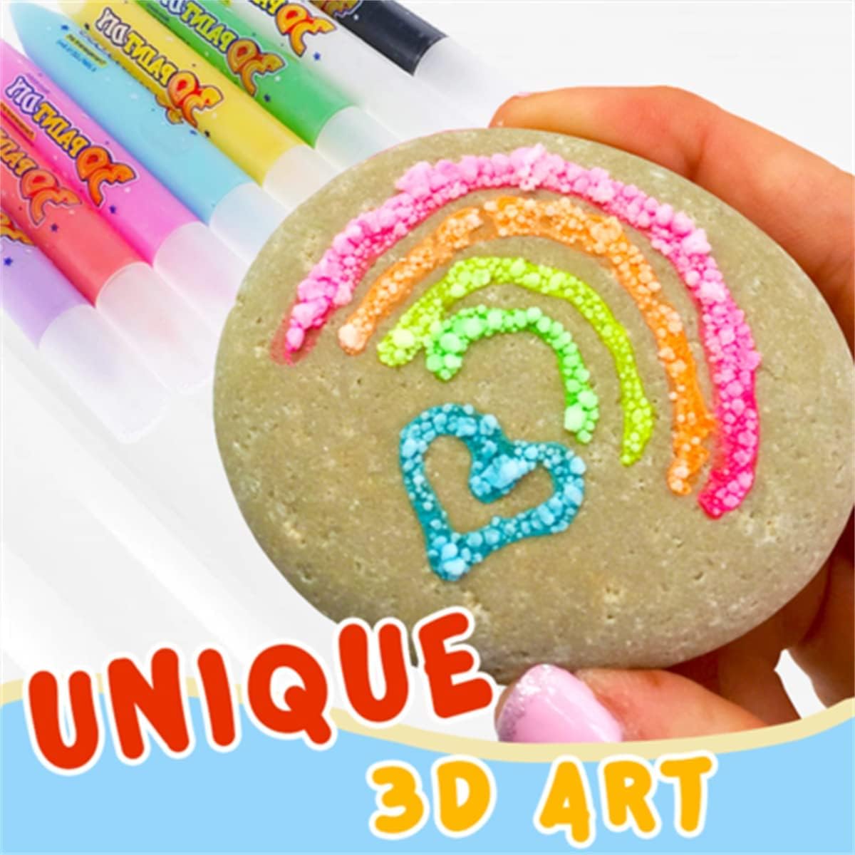  Customer reviews: Ooly Magic Puffy Pens, Puffy Popcorn Drawing  Pens, Set of 6 Neon Colors with 3D Ink, Just Add Heat & Watch Art Grow!  Creative Markers for Kids & Toddlers