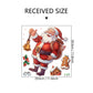 🎁Christmas Sale - Only £5.99🎄🎅 3D Christmas Wall Stickers – Creative Holiday Home Decor