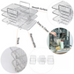 🔥Air Fryer Rack, 304 Stainless Steel Toast Rack, Multi-Layer Grill, Grill