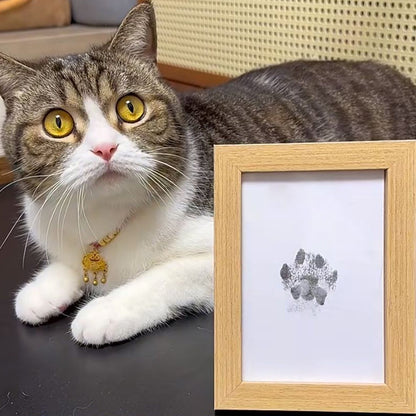 🔥Buy Two Get One Free - 3pcs⭐Pet Paw Print Kit for Dogs & Cats Keepsake Memories