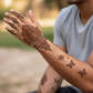 ✨ The Tattoo Look — Without The Needles🖤Hand-Drawn Waterproof Temporary Tattoo Stickers – Beautiful Floral & Henna-Inspired Designs