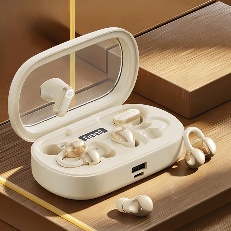 🎀 Gift-Worthy Favorites 💝🎧2-in-1 Wireless Earbuds – Open-Ear Sports & Mini Sleep Bluetooth Headphones