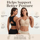 ⏳LAST DAY SALE ONLY 8.99!!👍✨Cross Back Front Closure Wireless Posture Support Bra💕