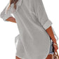 🏝️Summer Hot Sale 50% OFF👗Women's Beach Pocketed Hooded Shirt Top