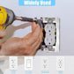 🔥Last Day 50% OFF-Wall Plate Spacers (Metal) – For Wall Outlet Repair and Securing Loose Outlets