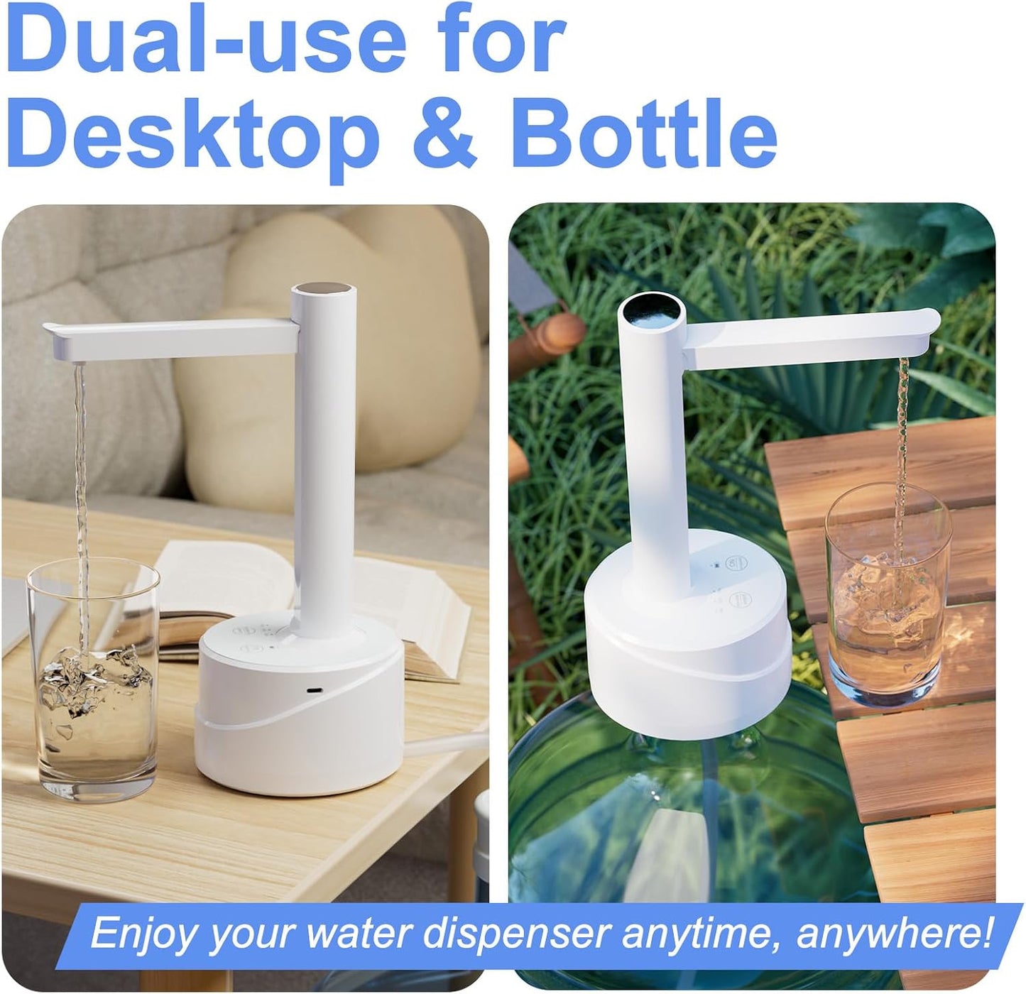 ✨ Festive Must-Haves💧 Rechargeable Automatic Water Dispenser – Portable Electric Water Pump