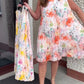 💖Mother’s Day Sale: 60% OFF!💖Women’s Sleeveless Floral Print Pleated Dress