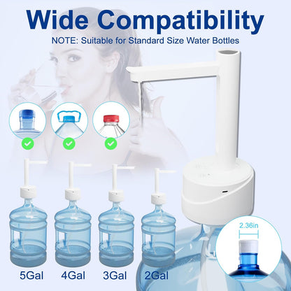 ✨ Festive Must-Haves💧 Rechargeable Automatic Water Dispenser – Portable Electric Water Pump