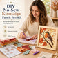 🎄 Xmas Picks - BUY 3 PAY 2🎁Japanese Kinusaiga DIY Craft Kit – Relaxing No-Sew Fabric Art for Beginners